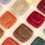 Porta-moedas em couro com textura de lichia, roxo (1 unidade) 2