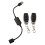 Telecomandă wireless DC5V RF, bandă LED alimentată prin USB 4