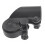 LED Flashlight Handlebar Mount Black 1 Pack 4