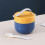 Portable lunch box stainless steel thermal container with 4