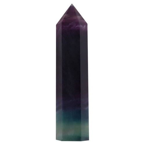 Fluoritkrystalspidsstav enkelttermineret 4-5 cm 1
