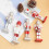 Ensemble de 5 décorations de Noël Casse-Noisette 10 cm 3