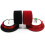 Kersthoed Ring Doos Zwart Rood 2 stuks 2
