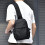 Men's Chest Bag Casual Daily Use 1 Pack 4