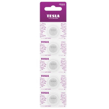 Batterier Tesla CR1616 Lithium 45 mAh (16610520) (5 stk.)