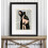 Affiche murale vintage style graffiti Mona Lisa (1 pièce) 2