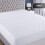 Protège-matelas imperméable King Size (lot de 2) Blanc 2