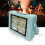 FloHua Tragbare Lampe Solar USB Regensichere Arbeitsleuchte 4