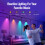 Zeceouar Smart WiFi væglampe Music Sync2Pack 4
