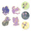 Cat Kitten Brooch Cartoon Animal 4 pcs 3