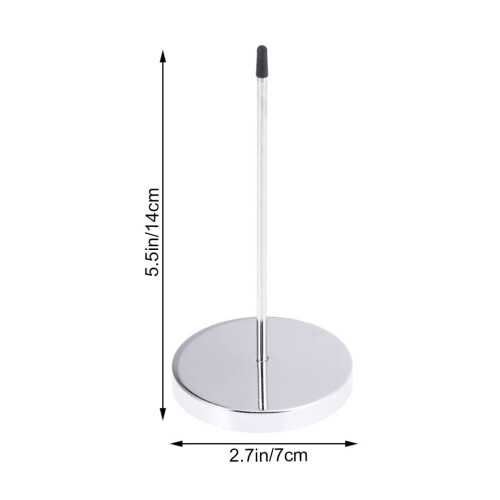 Menu summons holder silver 6 pcs 2