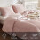 Pink Boho King Duvet Cover Set Microfiber 3-Piece 3