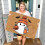 Halloween-ovimatto kodinsisustukseen 40x60cm 5