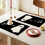 Halloween round placemats ghost pumpkin bat 6 pcs 35 cm 4
