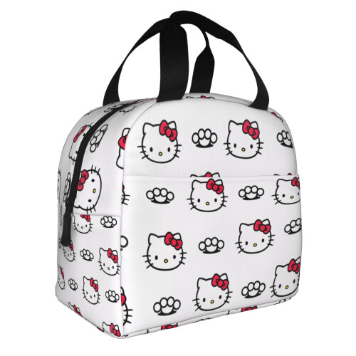 Τσάντα φαγητού Hello Kitty με μόνωση από αλουμινόχαρτο, αδιάβροχη1 1