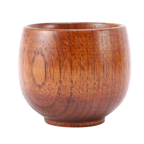 Service à thé en bois vert naturel, petit format, 5 pièces 1