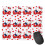 Hello Kitty rubberen muismat vierkant 7x9 inch 2