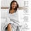 Polar Fleece Blanket Grey King Size 5