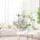 Bouquet artificiale di peonie blu e ortensie con steli 4