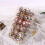 HEVIRGO Christmas Ornaments Grey 4cm 36pcs 4