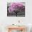 Quadro decorativo em tela com flores de cerejeira rosa, 60x90 cm (24x36 polegadas) 2