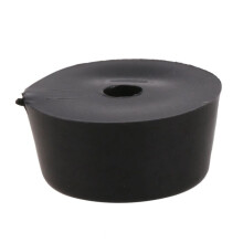 Furniture Non-Slip Tapered Rubber Feet Washer 22mm x 10mm 96 Pcs