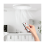 Ventilateur de plafond intelligent LED avec éclairage blanc 30W et télécommande 3