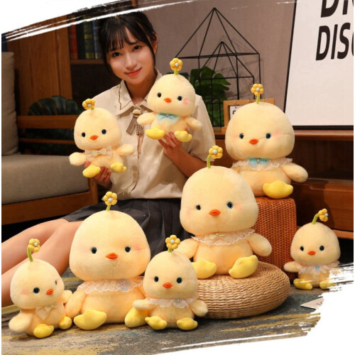 Cartoon Chick Plush Toy Pillow Multi-size 2