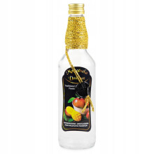Monopoly díszes üveg 500ml HÁZI KÉSZÍTÉSŰ MANGÓ ZÖLDSÉG