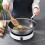 Stainless Steel Honeycomb Wok Silver 1 Piece 5