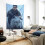 Jon Snow tapestry wall hanging 60" x 51" 2