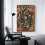 Affiche abstraite de Jackson Pollock, 30 x 45 cm 3
