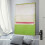 Mark Rothko Blanc Rose Vert 1951 Impression sur toile 20x30cm 3