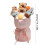 Buquê de Pelúcia Capivara Rosa 40 cm 4