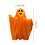 Halloween-ripustettava haamukoriste LED-valoilla 3