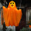 Halloween-ripustettava haamukoriste LED-valoilla 4