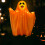 Halloween-ripustettava haamukoriste LED-valoilla 5