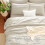 Queen Boho Comforter Set Beige 7-Piece 2