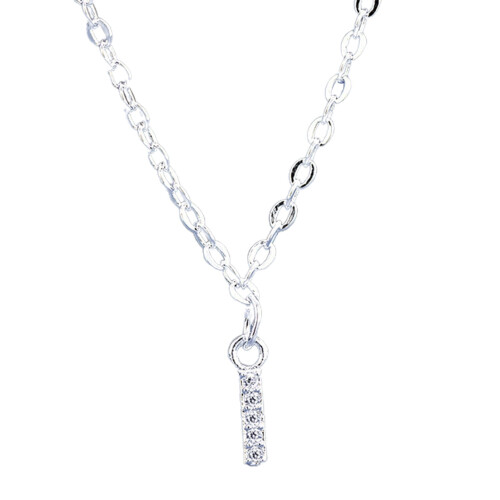Meidiya 925 Sterling Silver Initial Pendant Necklace A-Z 1