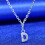 Meidiya 925 Sterling Silver Initial Pendant Necklace A-Z 5