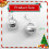 Silver Disco Mirror Ball Christmas Ornaments 36 pcs 2