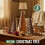 Tabletop Christmas Tree Wicker Rustic Decor 3pcs Black 2