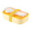 Single-layer compartment lunch box portable for office 2