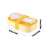 Single-layer compartment lunch box portable for office 3