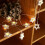 Wooden Star Fairy String Lights LED Battery Operated 2