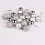 Christmas Ball Ornaments Shatterproof Blue Plastic 24 Pack 2