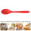 Silicone Soup Spoon Long Handle 1 Piece 4