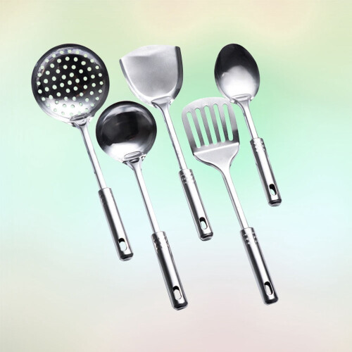 Masteelf stainless steel kitchen utensil set 5 pcs 2