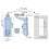 8PCS Compression  Lock Trigger  Lock Zinc Alloy Adjustable Lever Hand Operated Compression  Flush Black 4