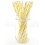 Lemon Party Paper Straws Citrus Theme 25 Pack 2